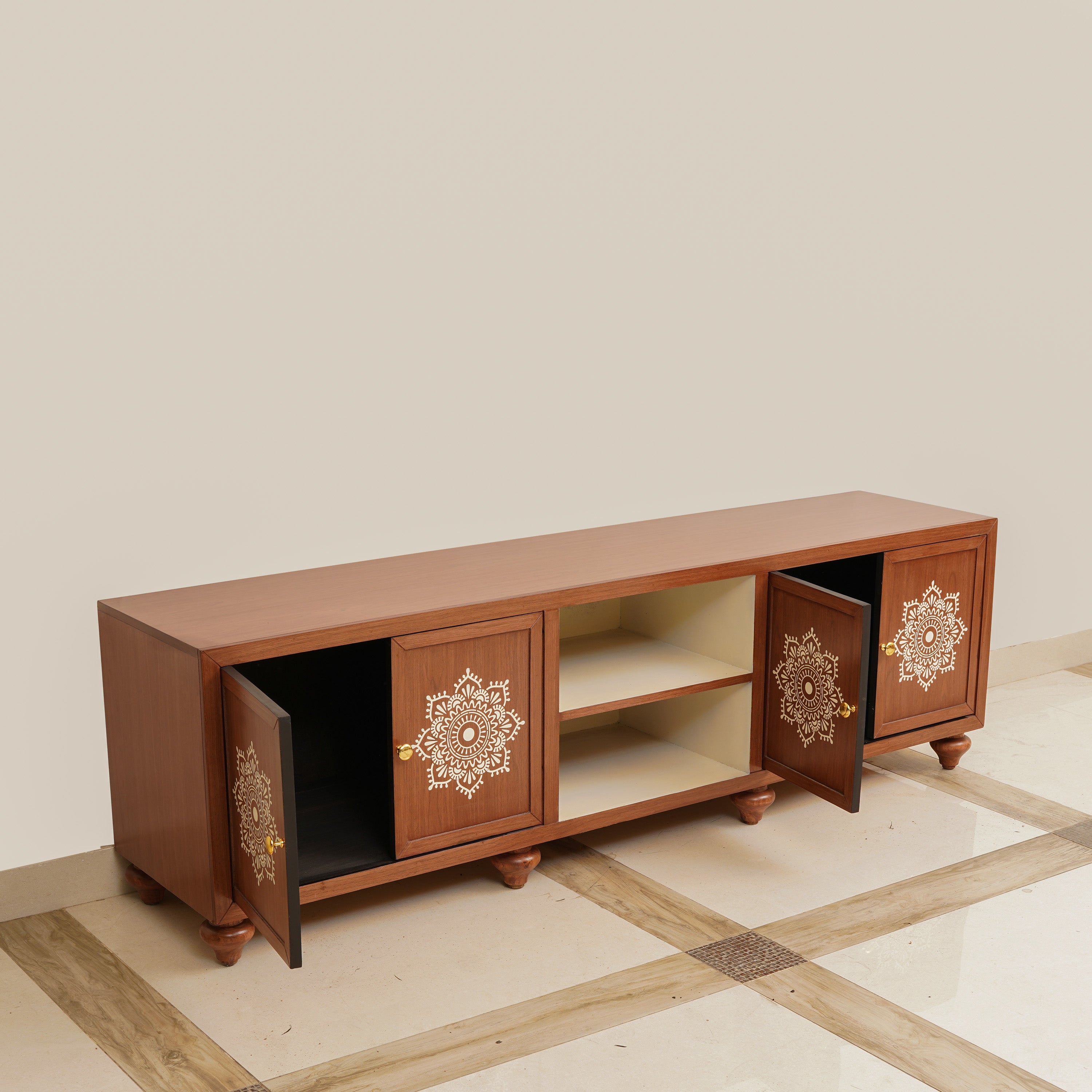 Sleek Loft TV Rack Console